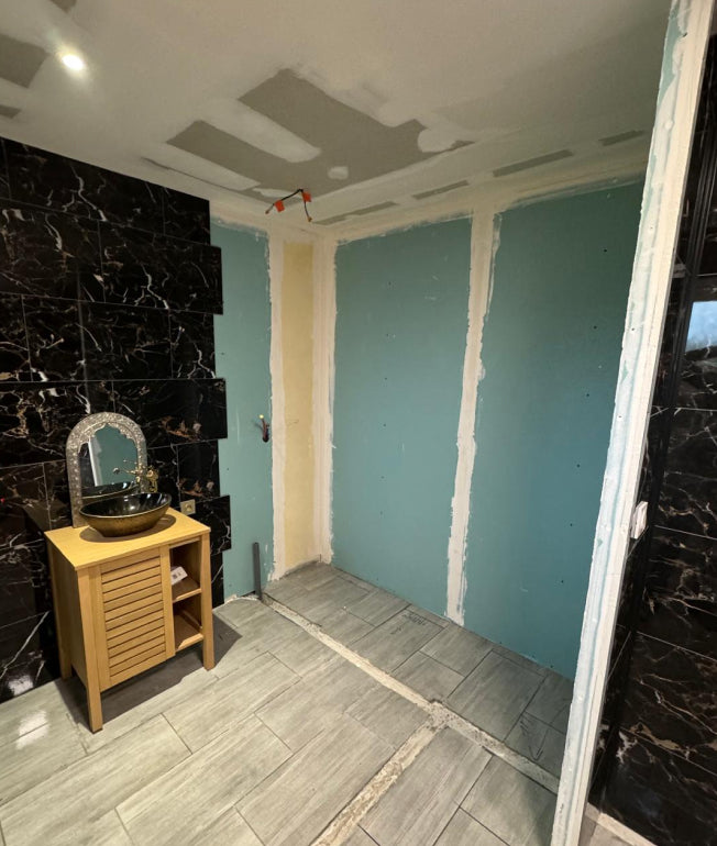 Rénovation de salle de bain.