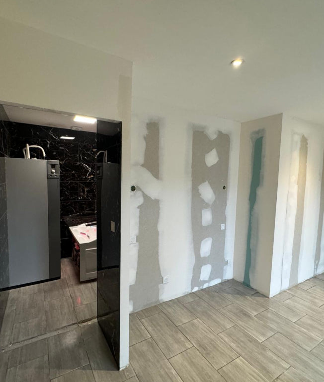 Rénovation de salle de bain.