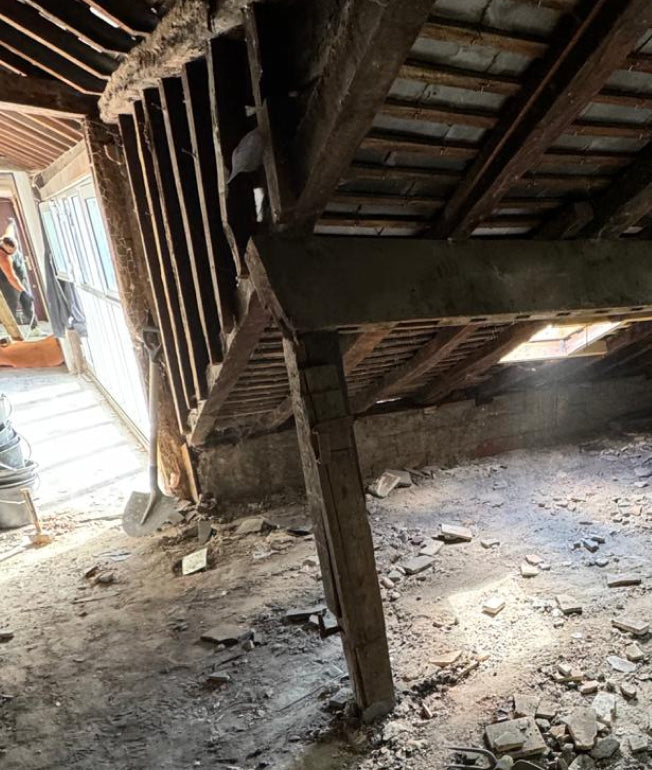 Rénovation de combles.