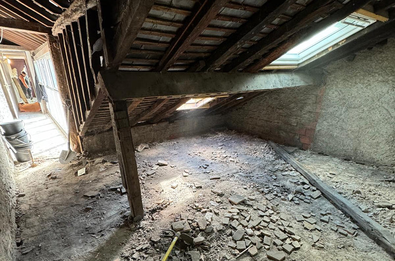 Rénovation de combles.
