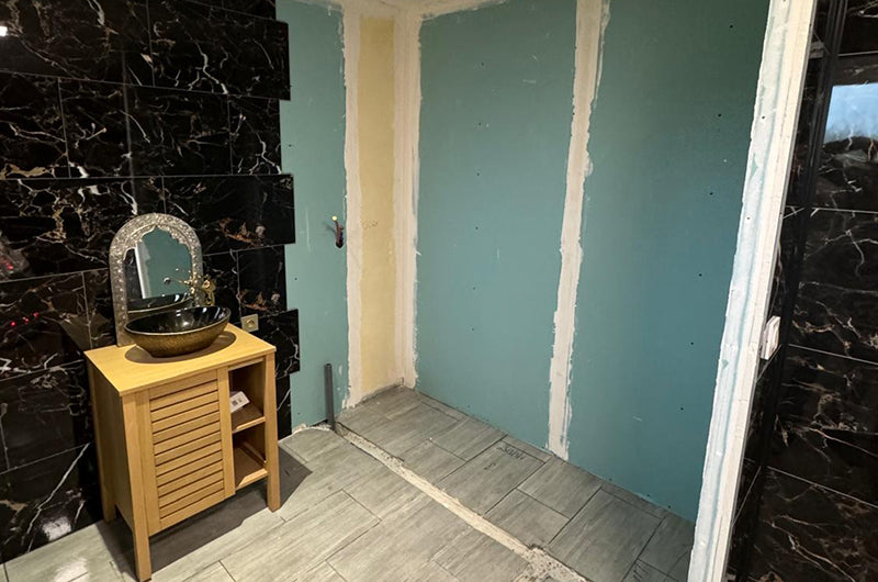 Rénovation de salle de bain.